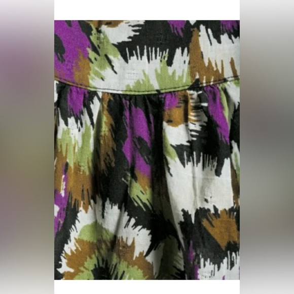 Terra & Sky Women's Plus Size Square Neck Peasant Top sz 4X - Picture 3 of 8